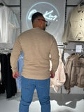 MAGLIONE BEIGE CHIARO