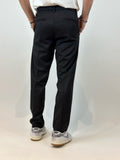 PANTALONE BLU SCURO/NERO CASUAL